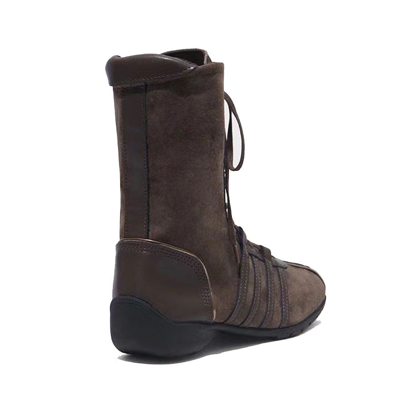 New Vintage Knight-style Women's Ankle Boots
