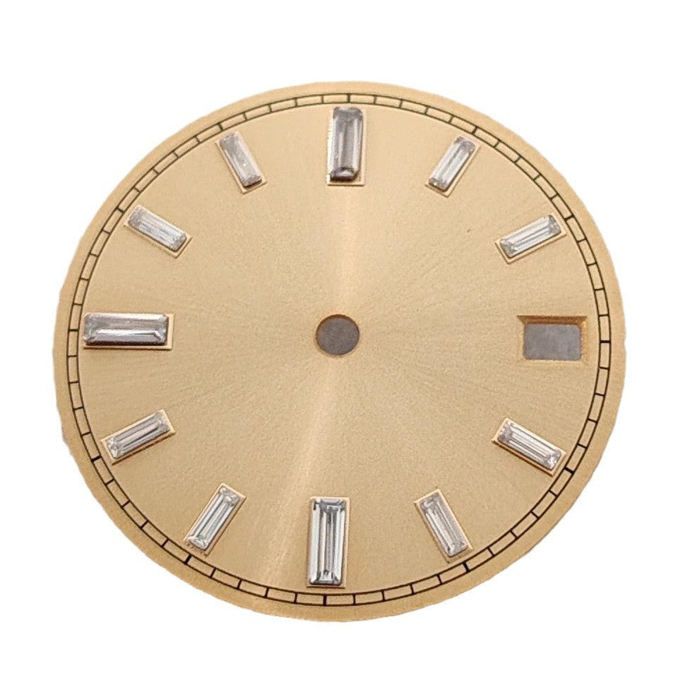 Watch Accessory 285mm Sunburst Dial With Stone-patterned Bezel, No Luminous Coating