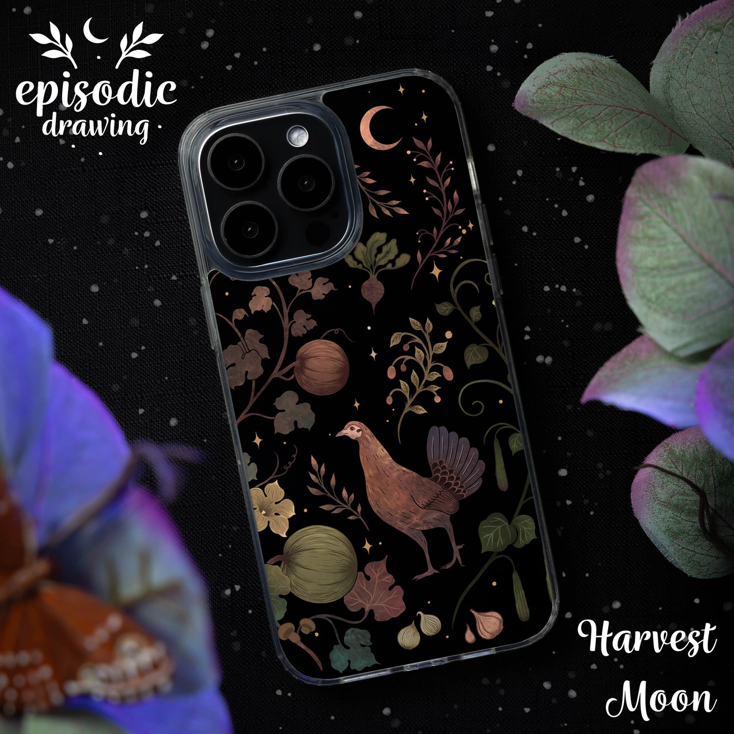 Episodic Drawing Enchanted Collection HD Apple iPhone 15 Series Mag-Safe Phone Case