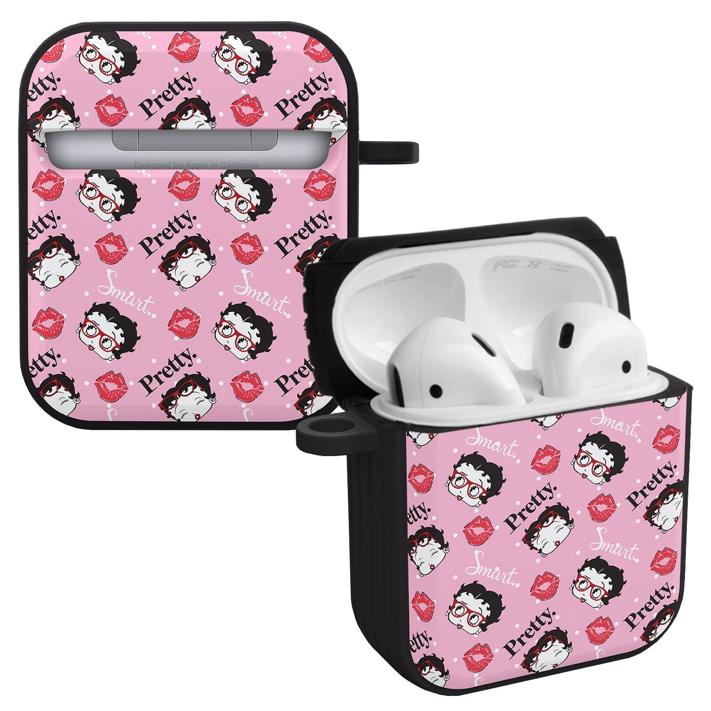 Betty Boop Girl Power HDX Apple AirPods Gen 1 & 2 Case Cover