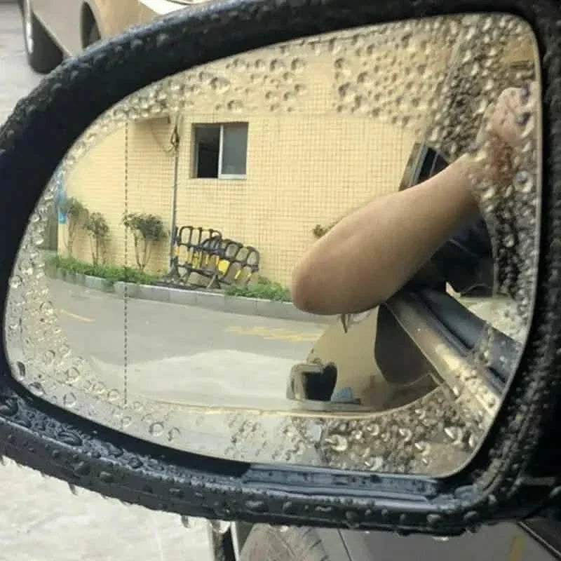 2-Pack: Anti-Rain Clear Film Stickers
