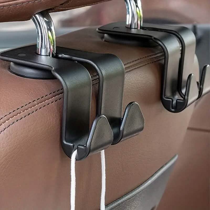 2-Pack: Car Seat Back Multi-Function Hook