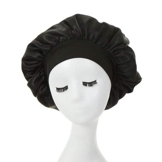 2-Pack: Satin Sleep Bonnet for Curly Hair