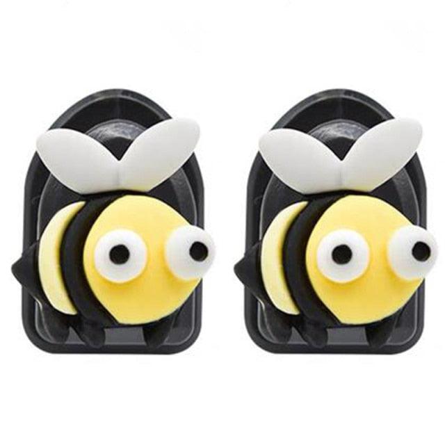 2 Pcs Simple Car Small Hooks Cartoon Decorative Cute Car Dashboard Hook Mini Hanger for Mask Heart Adhesive Hook for Hat Coat Towel Wall Hanging Multi Vehicle Sticky Hooks Durable Holder Automobile Styling Interior Organizer Ornaments Hook