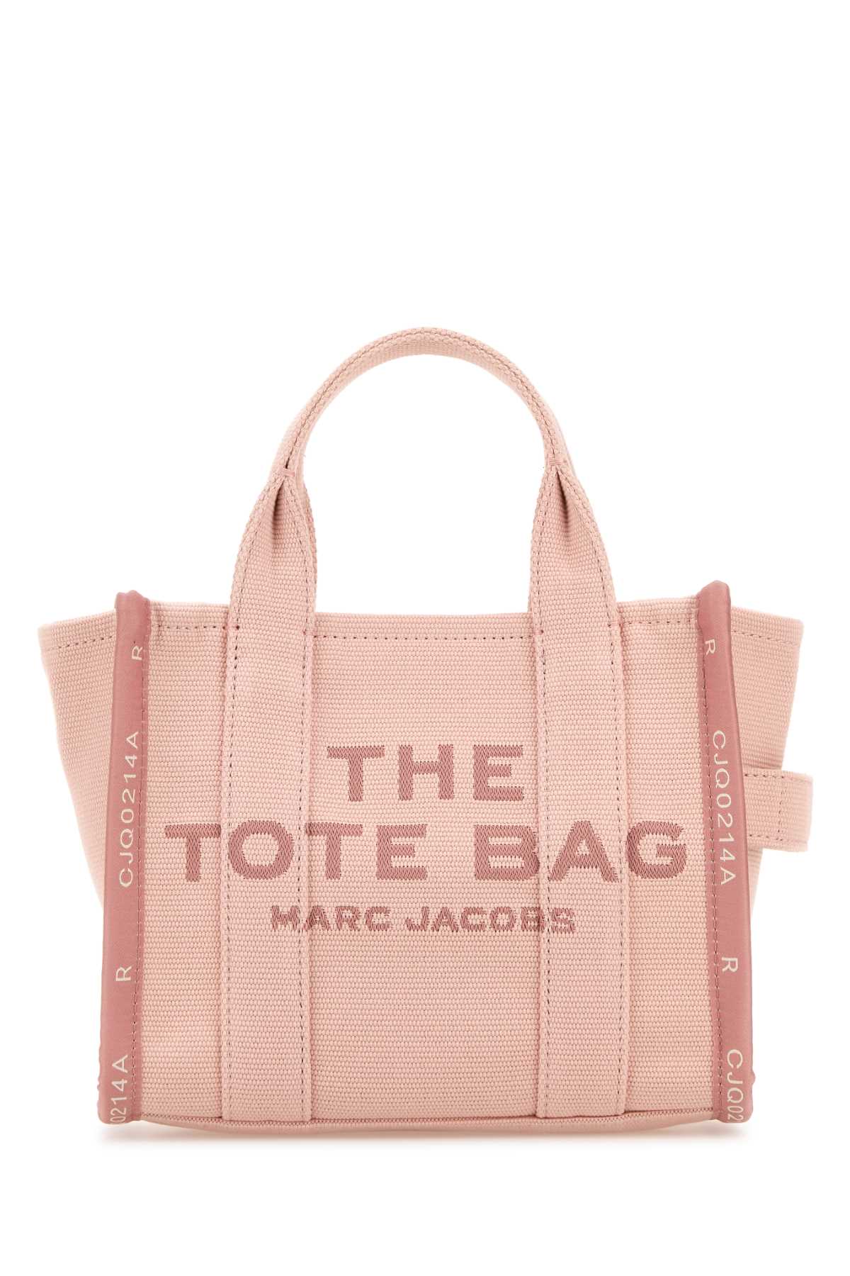 Marc Jacobs Women Pink Canvas Small The Tote Bag Handbag