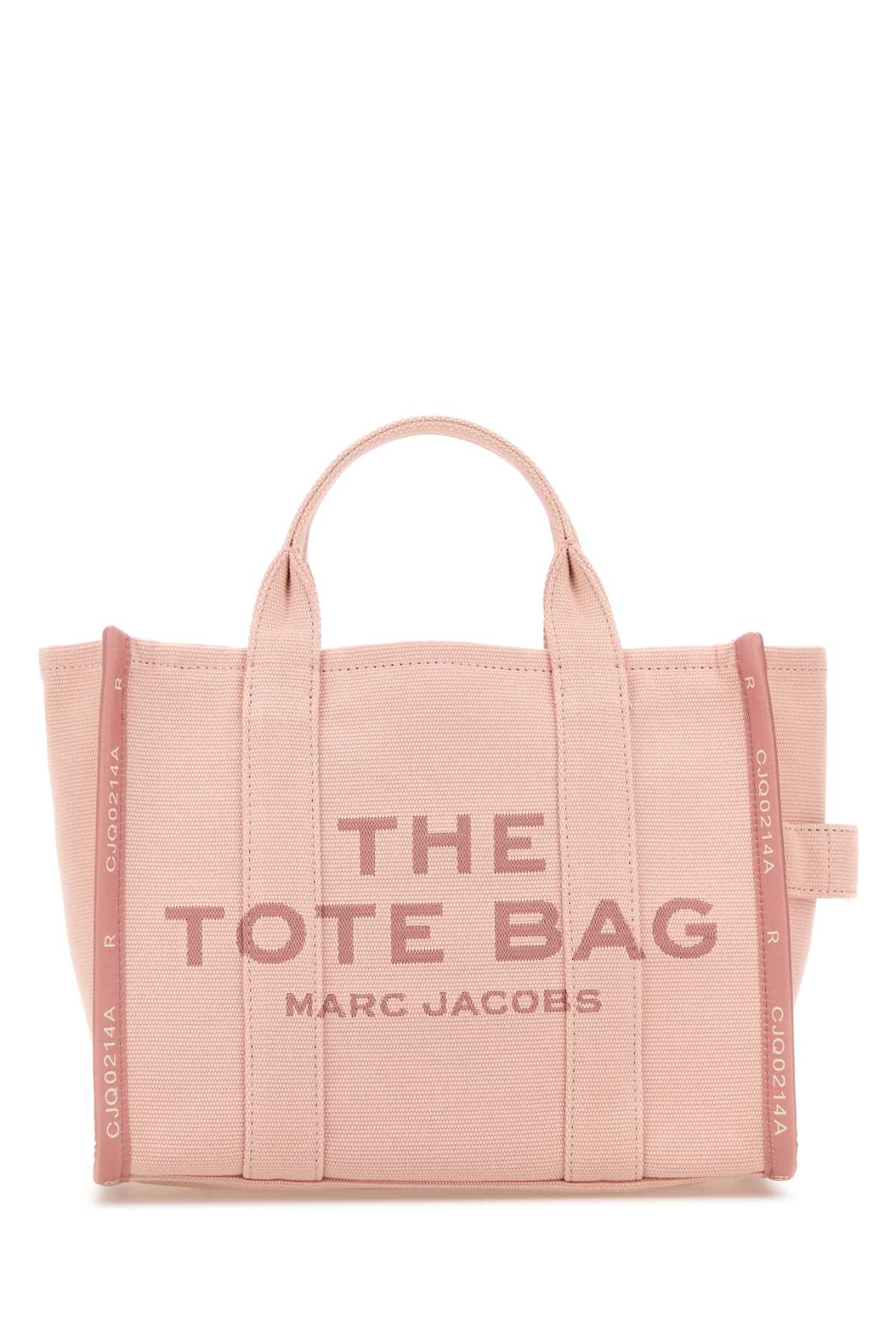 Marc Jacobs Women Pink Canvas The Tote Shopping Bag