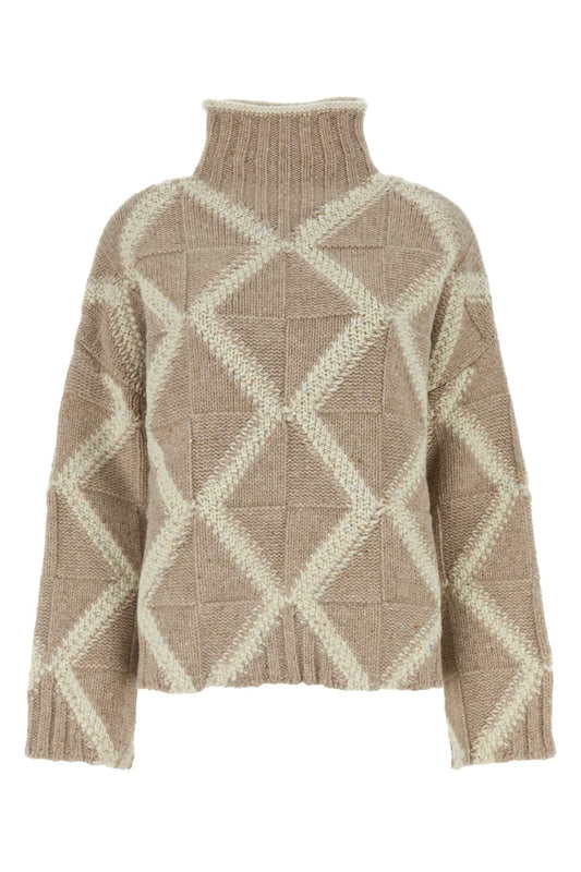 Bottega Veneta Women Embroidered Wool Sweater