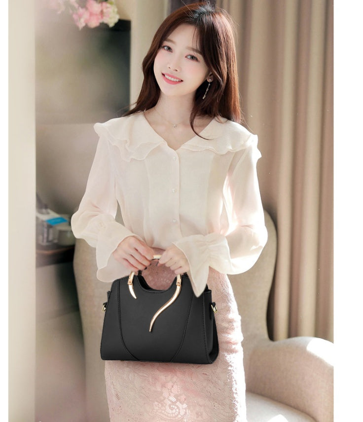 Women's Cat Ear Handle Messenger Bag