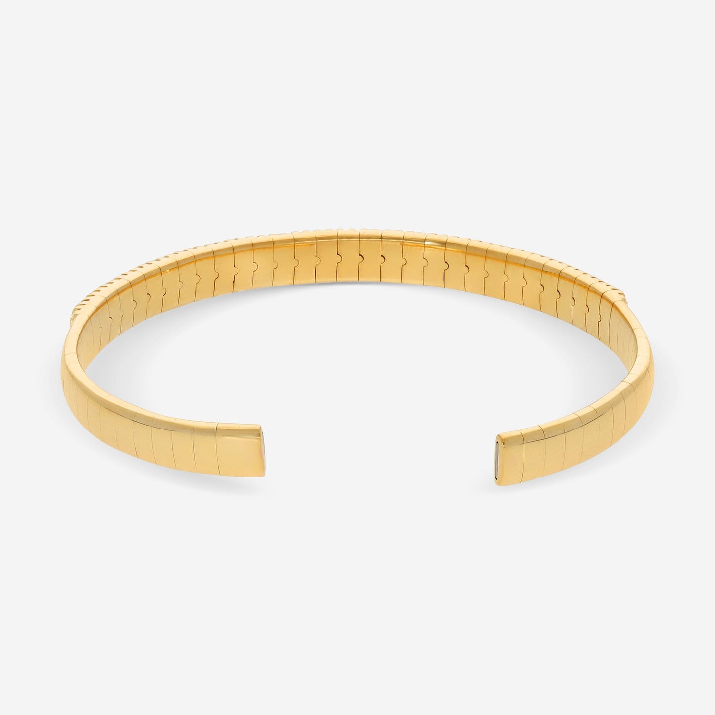 Damiani 18K Yellow Gold Diamond Bangle Bracelet 20038901