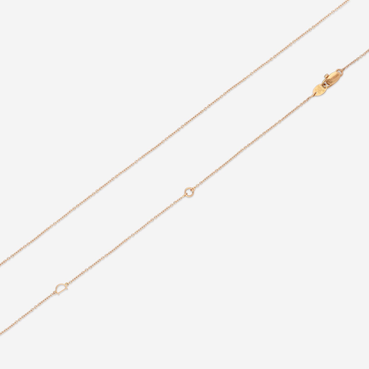 Damiani 18K Rose Gold Diamond Necklace 20068522