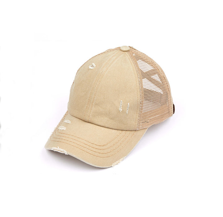 Gorras de cola de caballo cruzadas CC