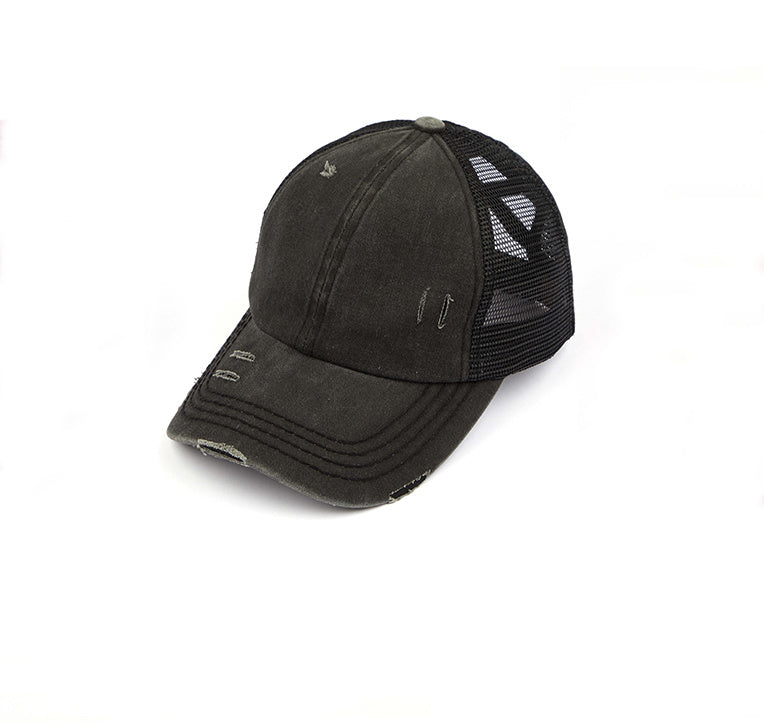 Gorras de cola de caballo cruzadas CC