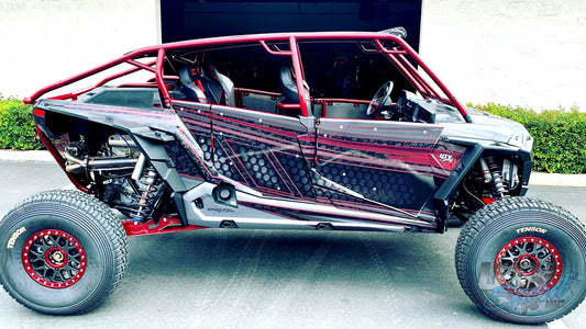 2014-2023 Polaris RZR 4DR Rear Bumper Cage