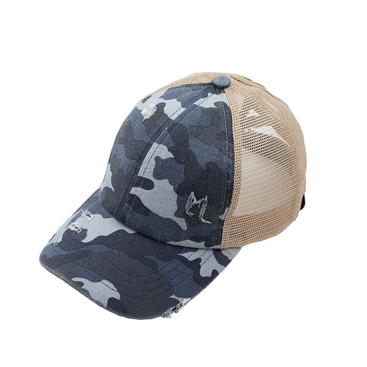 Gorras de cola de caballo cruzadas CC