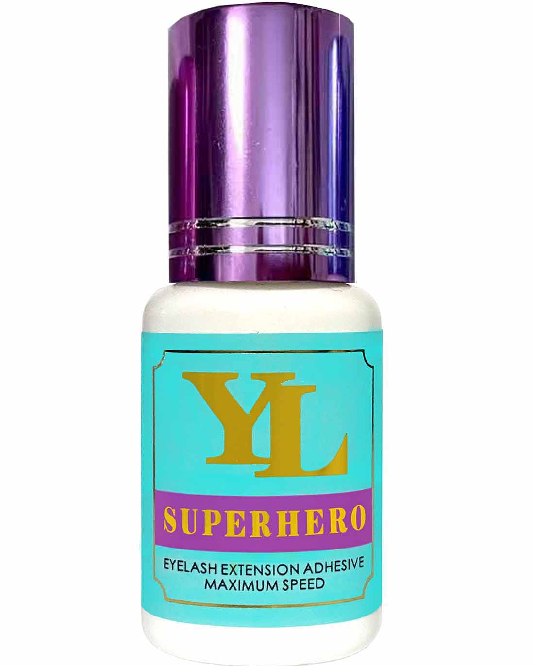 SUPERHERO 0.5-1 Second Fast Drying -EXTRA STRONG- LONG RETENTION 8 weeks Eyelash Extension Glue/Adhesive 【For low to medium humidity】