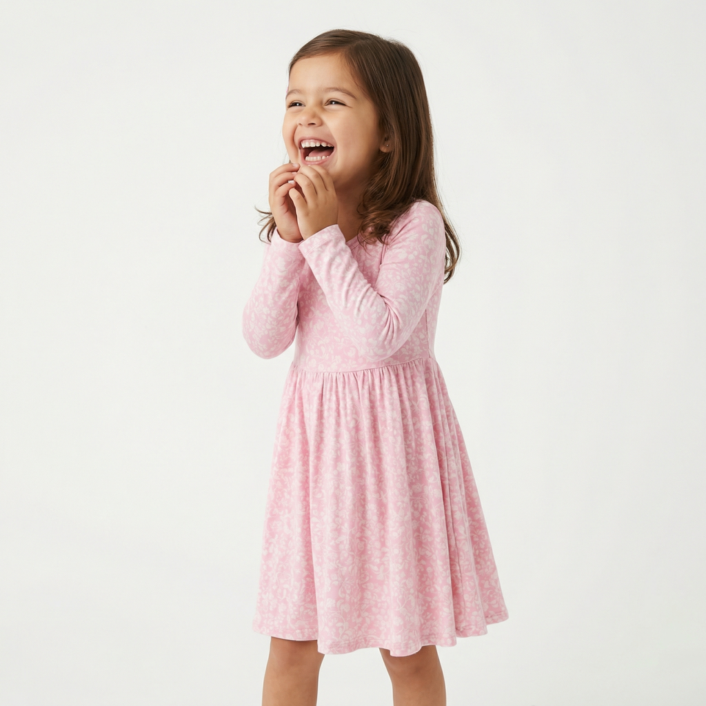 Vestido estilo tutú de bambú Petite Fleur