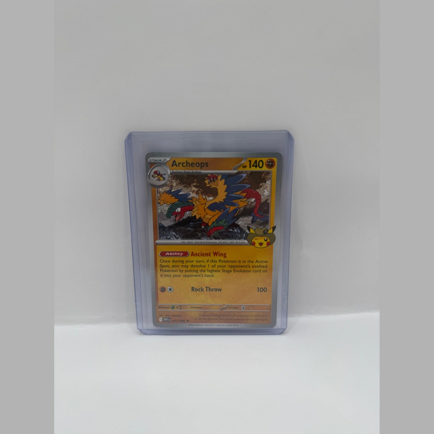2025 Archeops 051 Fossil Museum Promo Near Mint - ME: Mega Evolution Chicago Field Museum