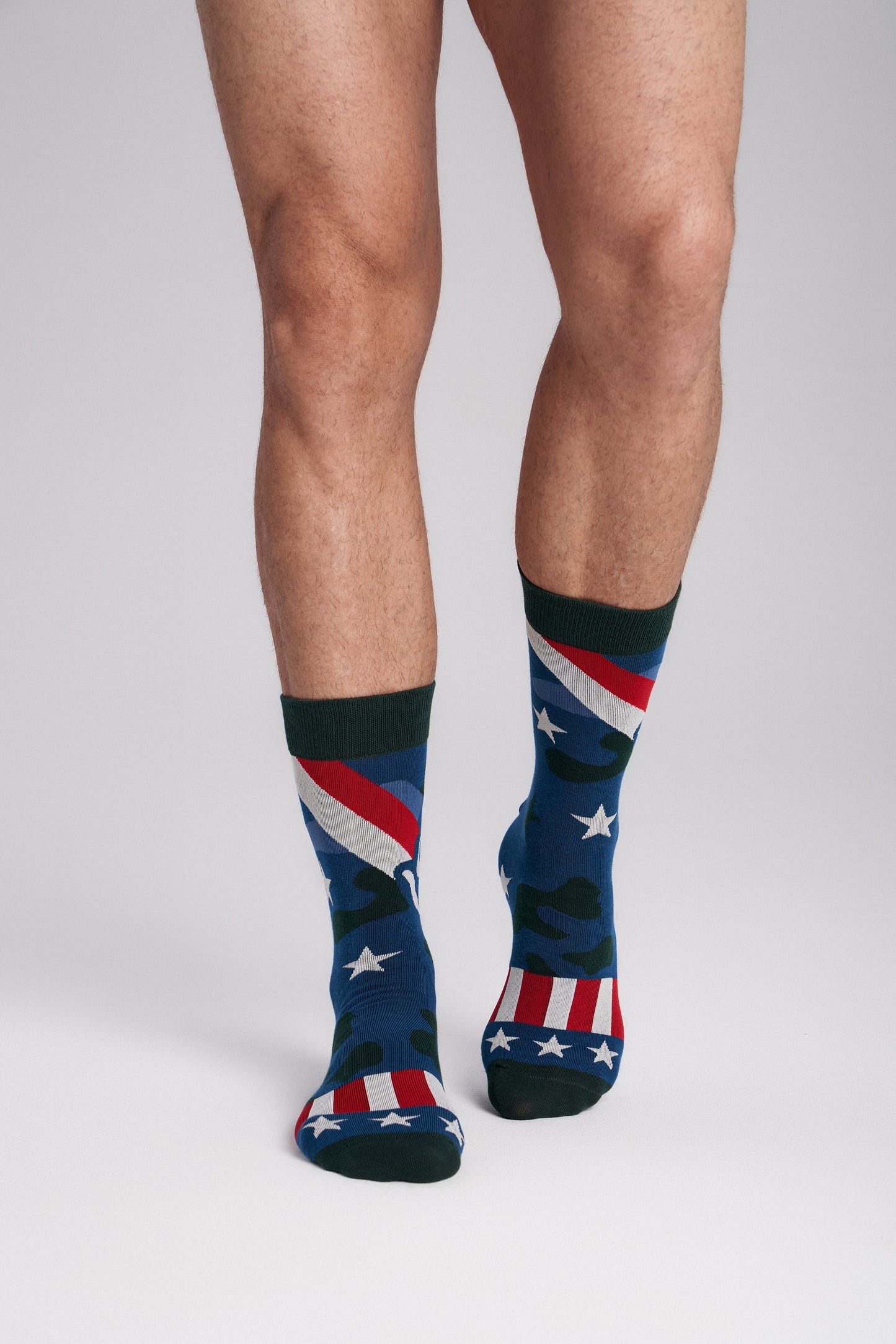 6-Pack Collectible Art Crew Socks – Veterans & Military Families