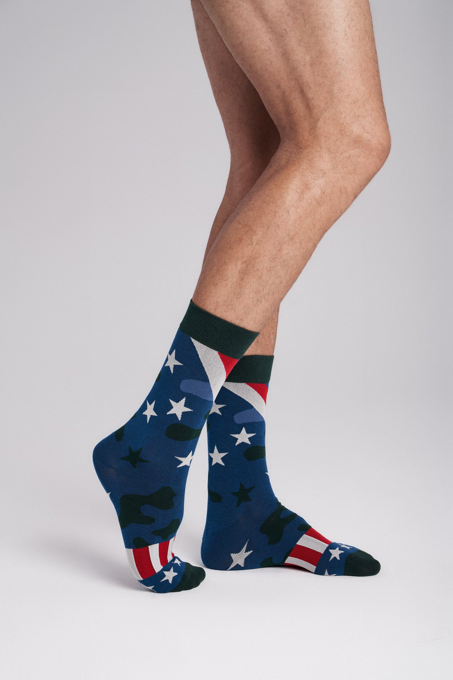 6-Pack Collectible Art Crew Socks – Veterans & Military Families