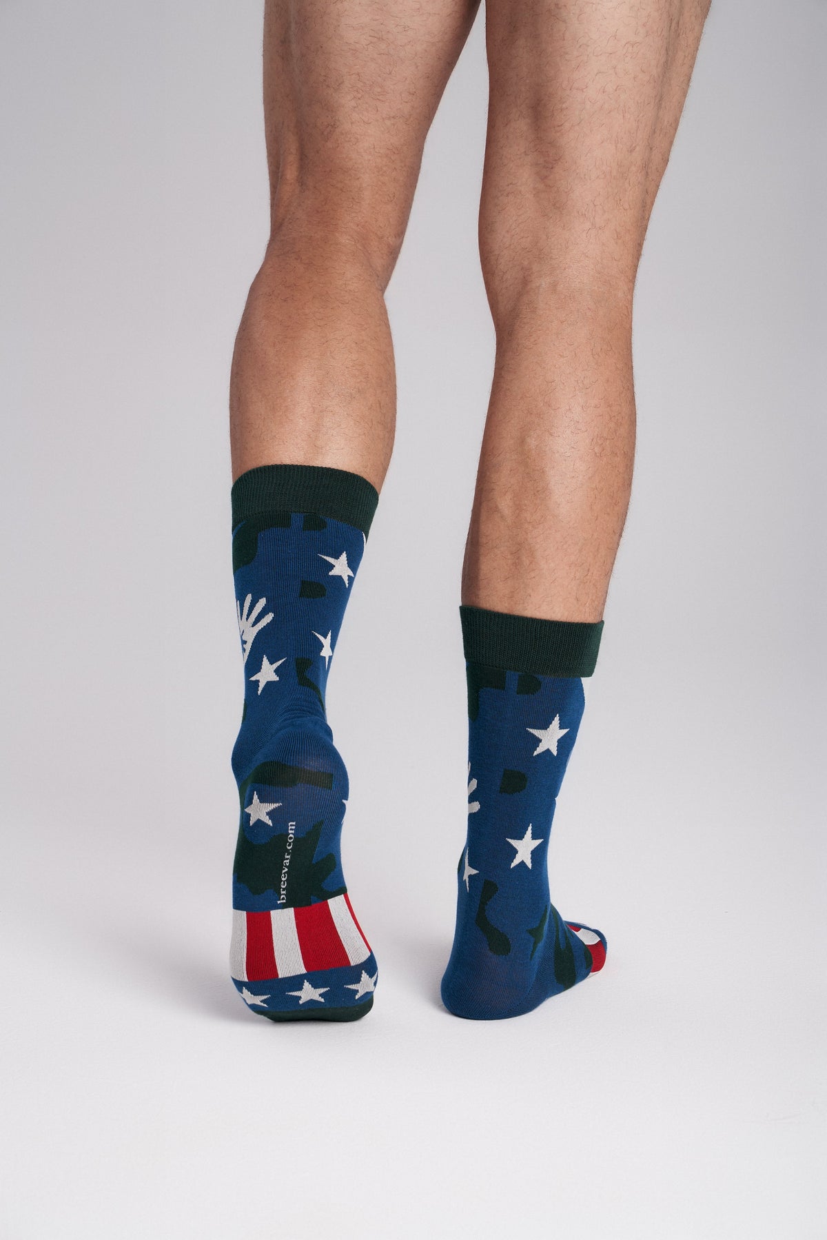 3-Pack Collectible Art Crew Socks – Veterans & Military Families
