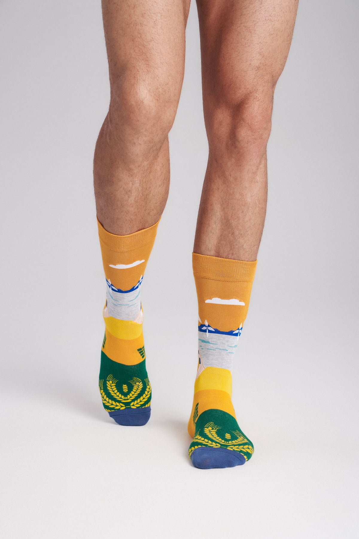 3-Pack Collectible Art Crew Socks – Clean Energy & Climate Action