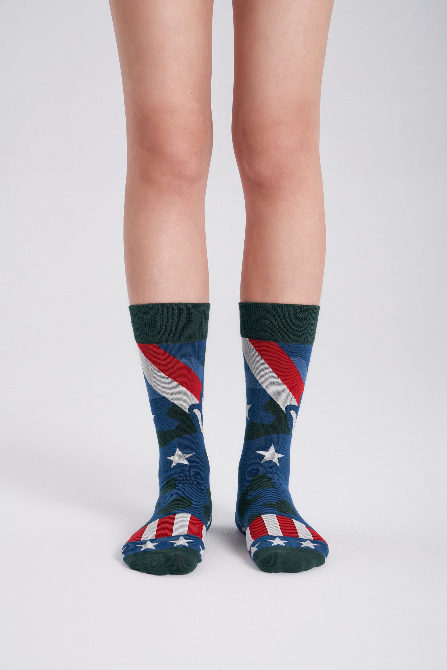 6-Pack Collectible Art Crew Socks – Veterans & Military Families
