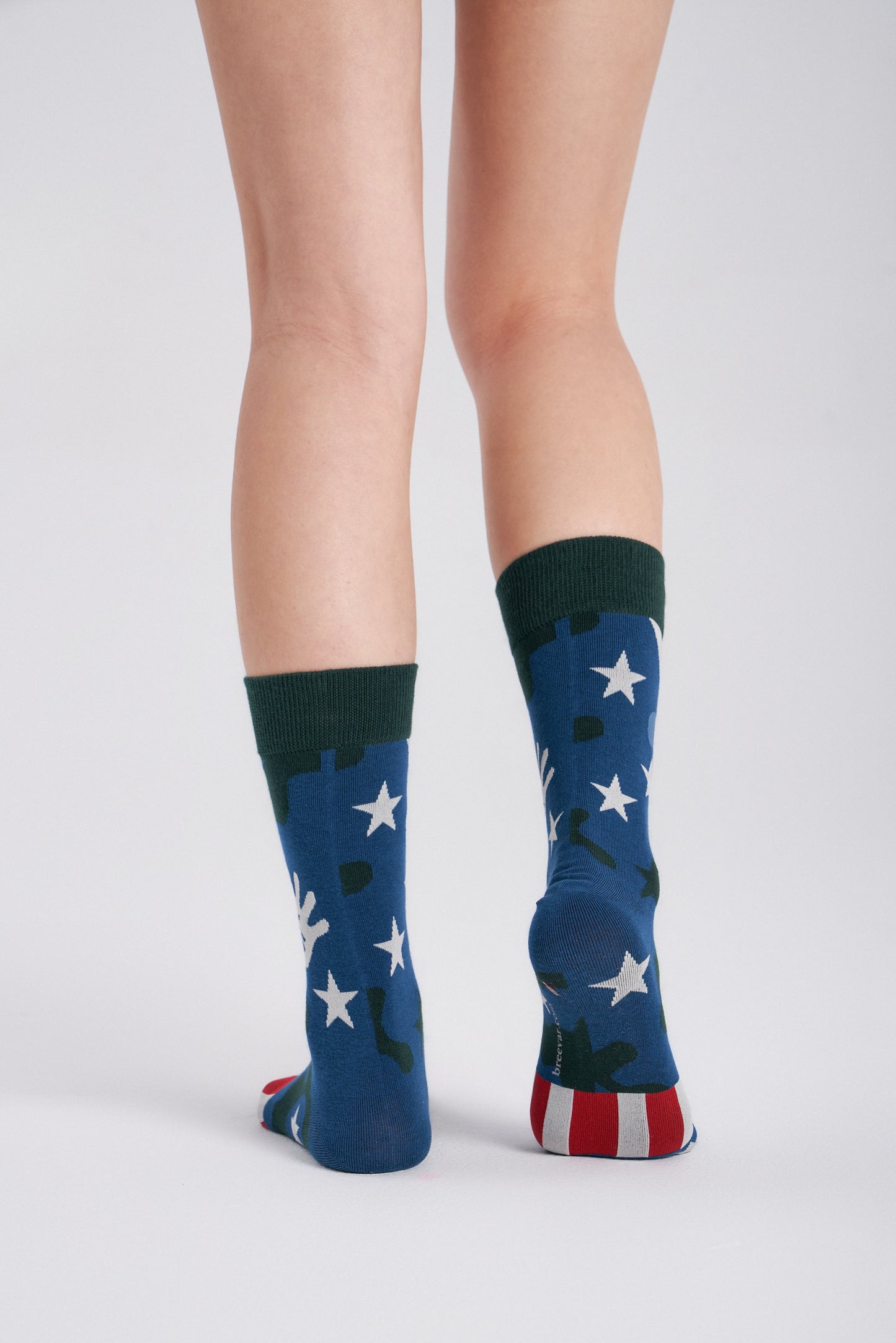 6-Pack Collectible Art Crew Socks – Veterans & Military Families