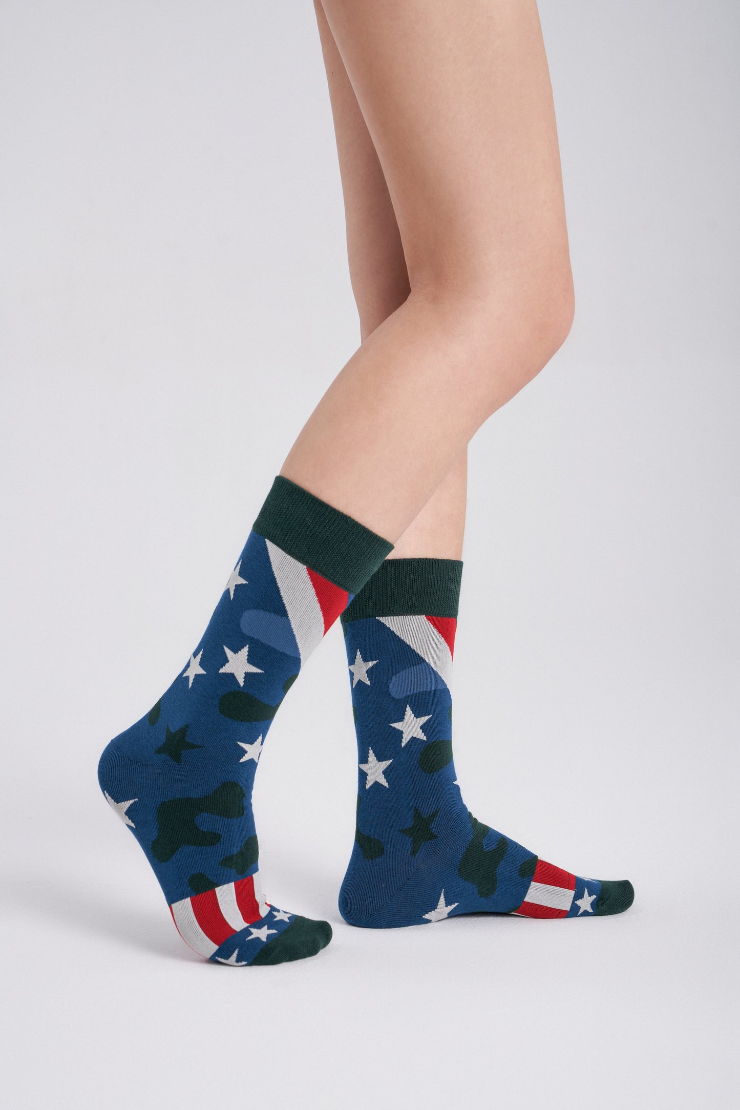 3-Pack Collectible Art Crew Socks – Veterans & Military Families