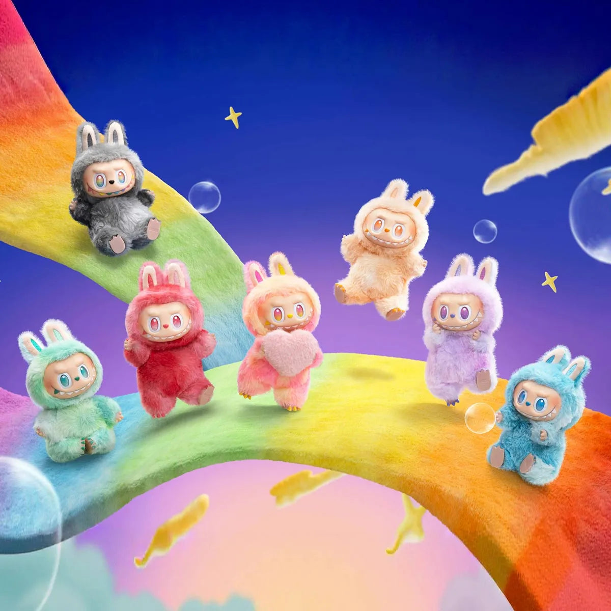 Pop Mart Labubu The Monsters Big into Energy Series Vinyl Plush Pendant Single Blind Box