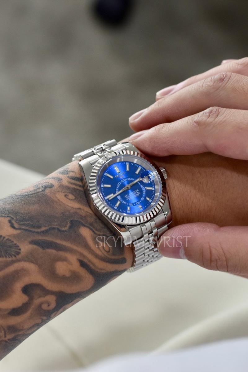 Mod Sky-Dweller Blue