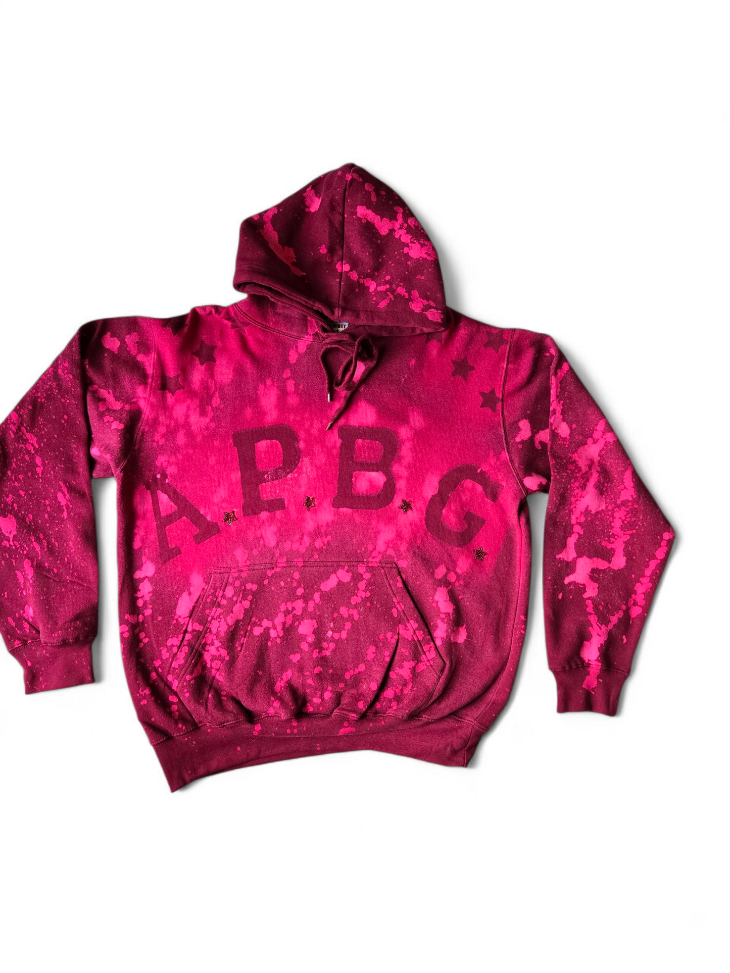 Sudadera con capucha APBG color arándano
