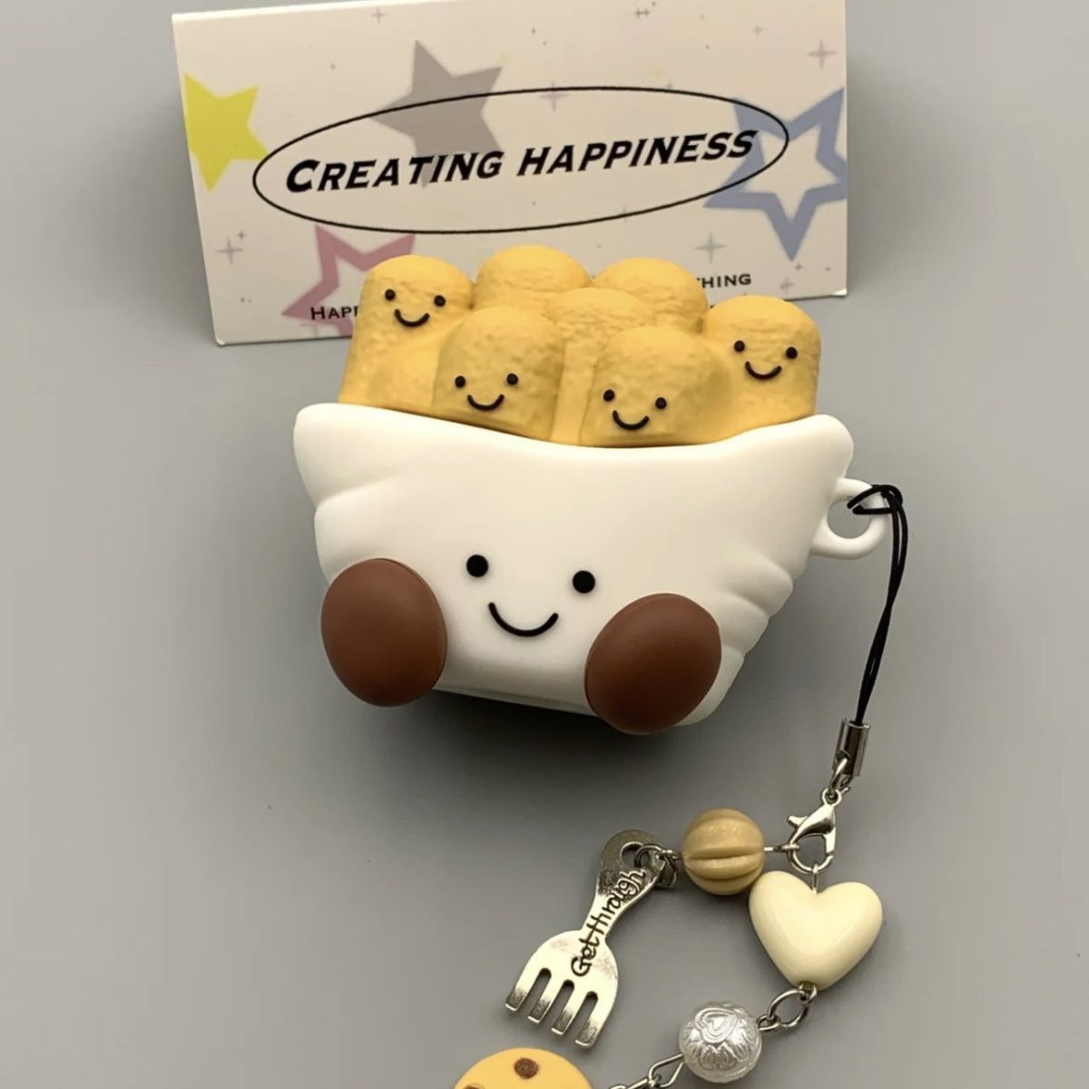 Comida Diversión Familiar · Estuche AirPods Pan de Molde