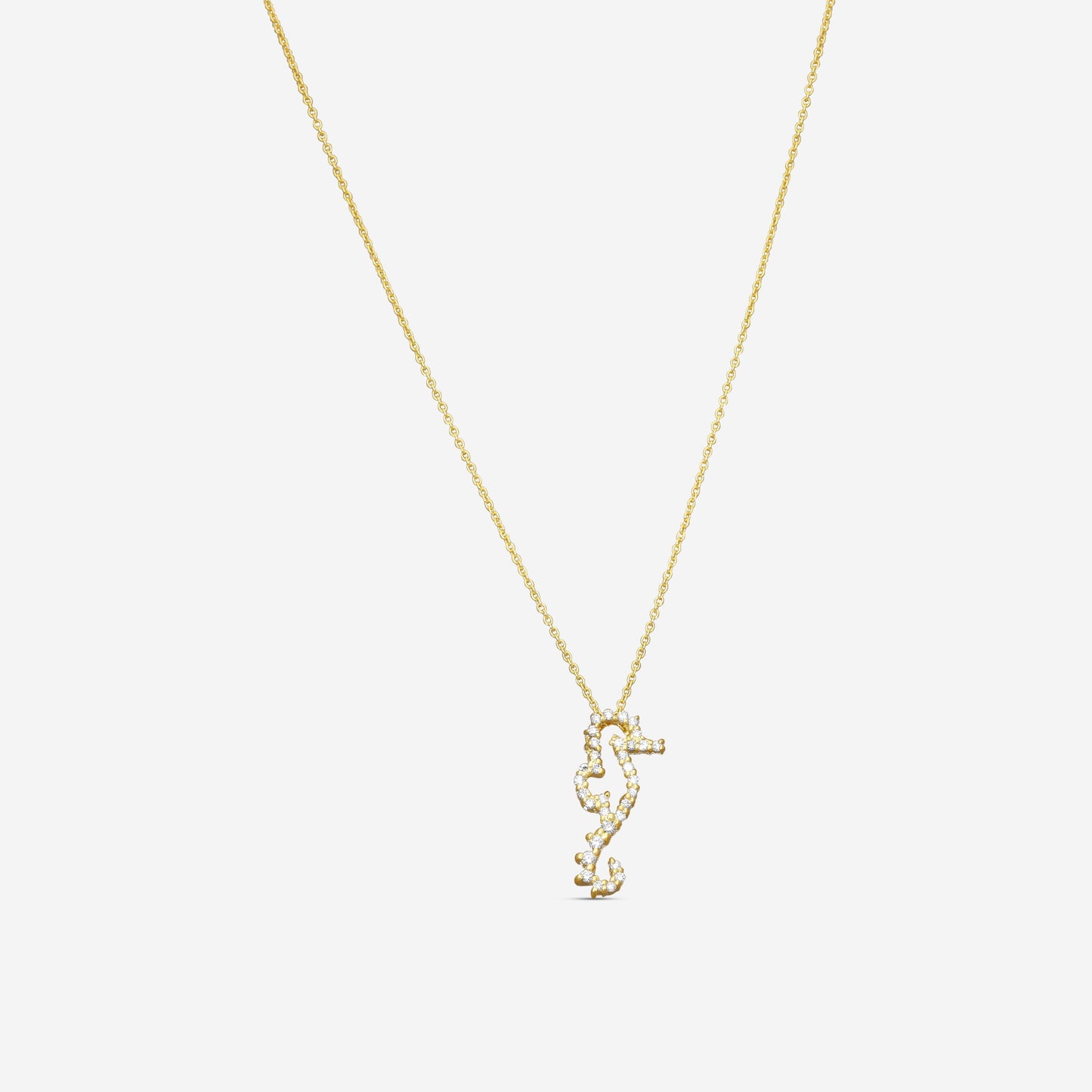 Roberto Coin 18K Yellow Gold Diamond Pendant Necklace 001275AYCHX0