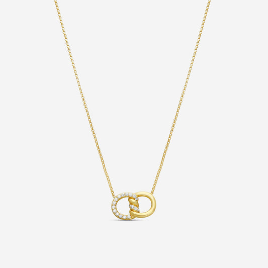 Roberto Coin 18K Yellow Gold Diamond Pendant Necklace 7773242AYCHX