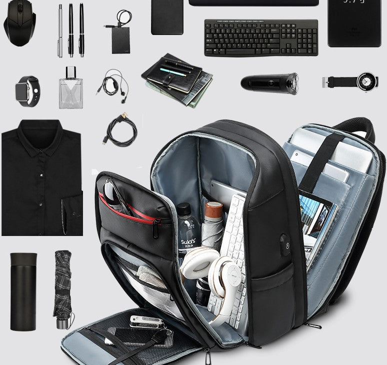 Waterproof Laptop Backpack with USB Charging Port Laptop Backpack