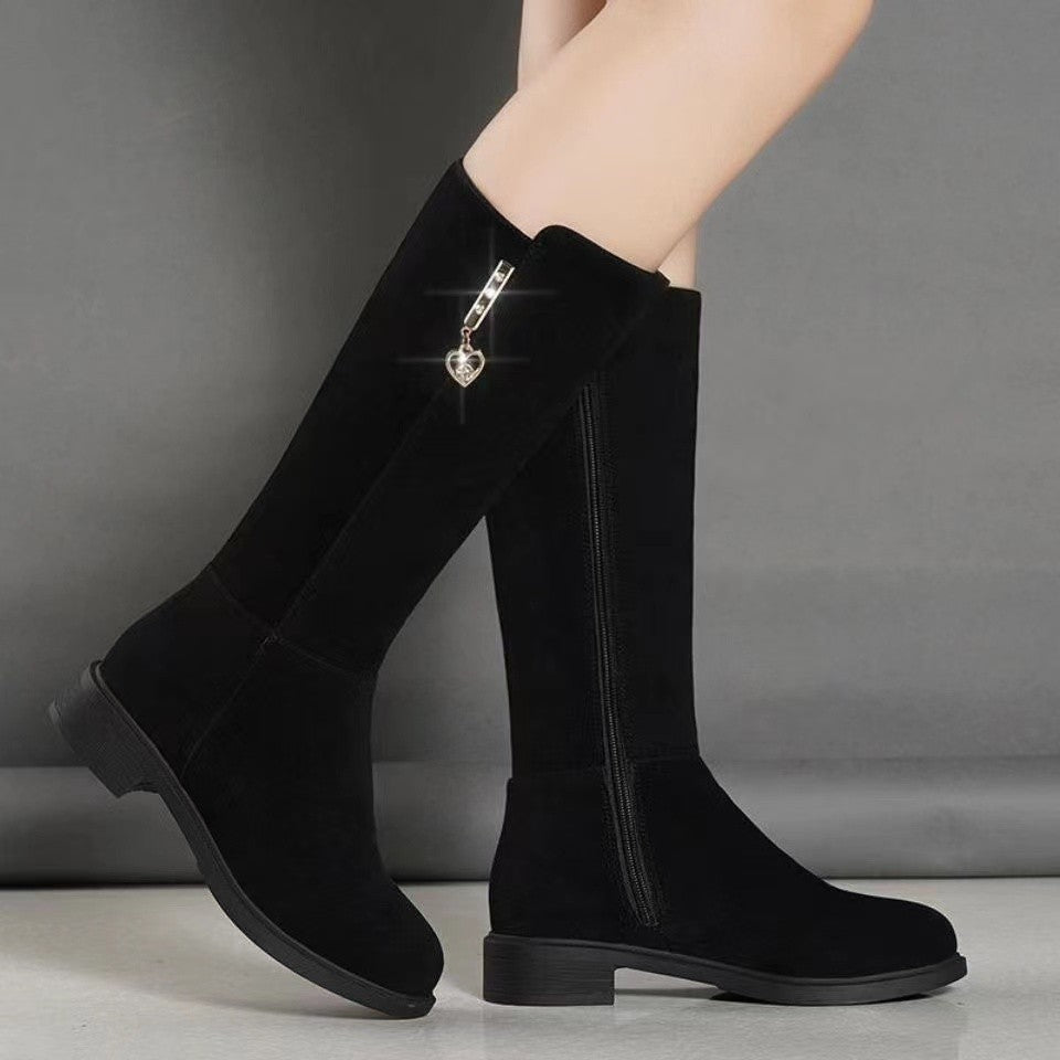 Women's Fleece Lined Mid-Calf Boots