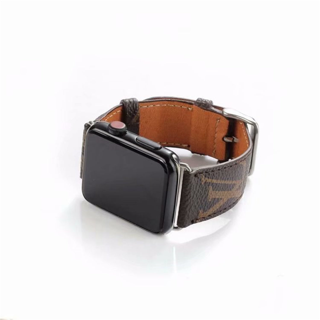 CORREA CLÁSICA MARRÓN DE LUJO PARA CORREAS DE APPLE WATCH