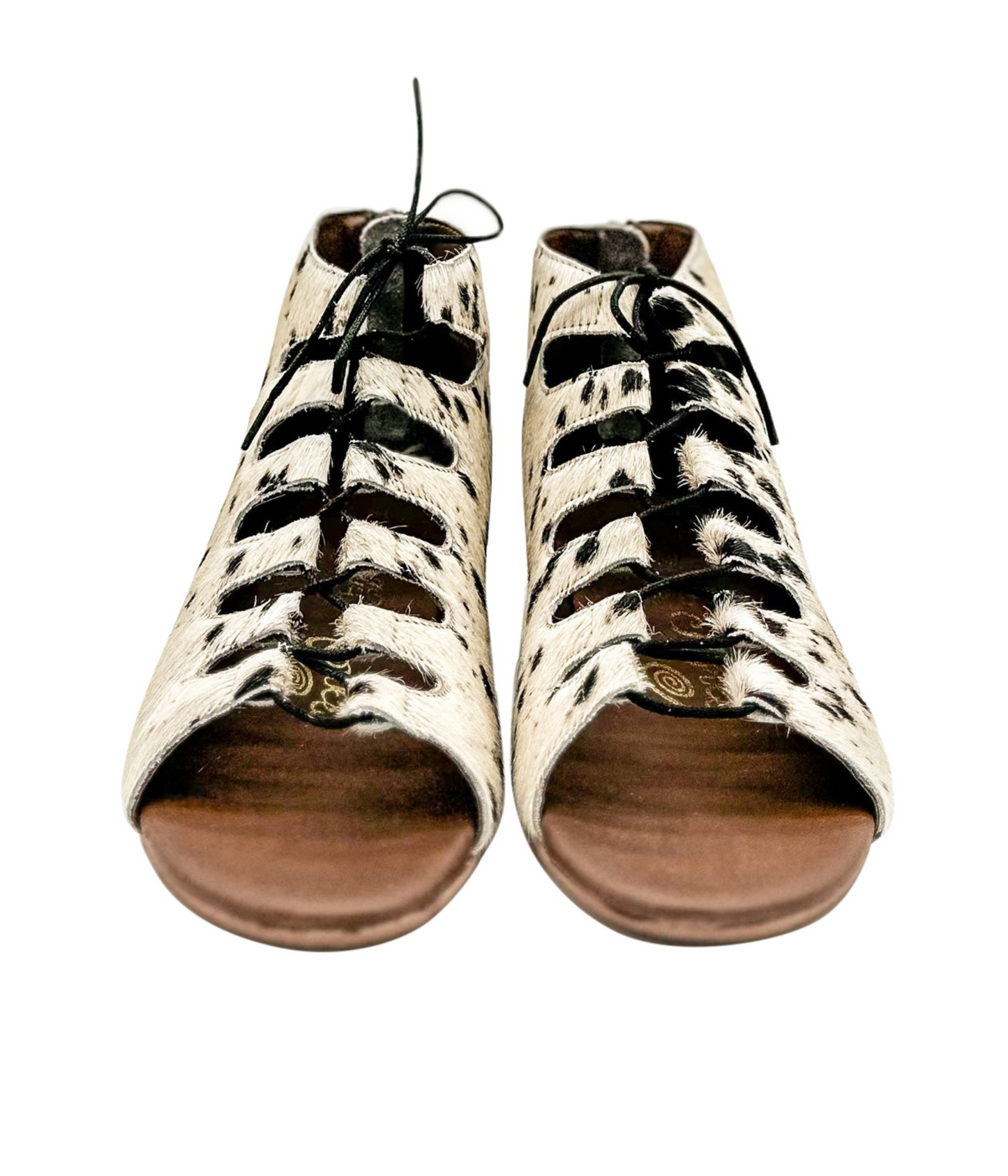 Sandalias Nola en blanco y negro