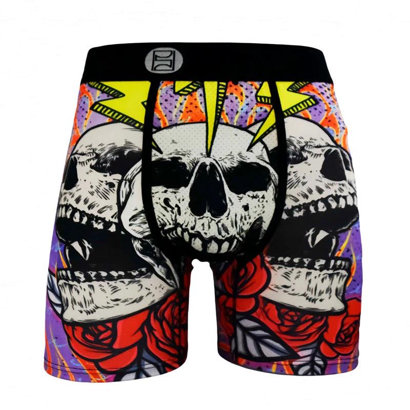 Cartoon Printed Quick-dry Men's Sports Fitness Extended Underwear