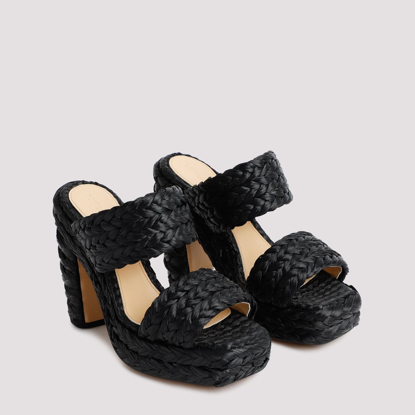 Bottega Veneta Raffia Sandals Women