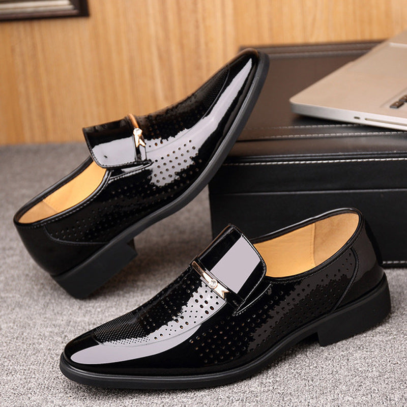 Men's Business Breathable Casual Leather Sandals