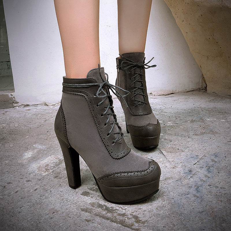 Botas Martin de tacón alto para mujer