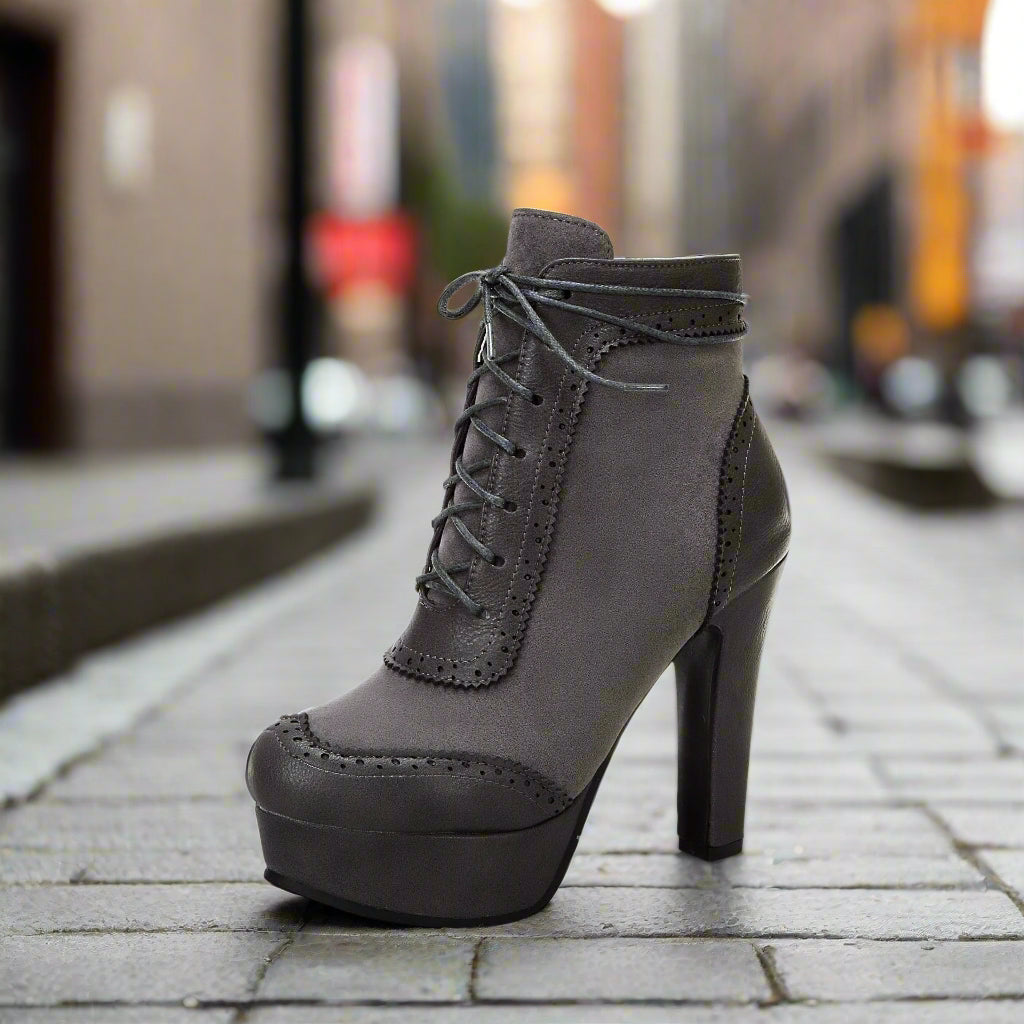 Botas Martin de tacón alto para mujer