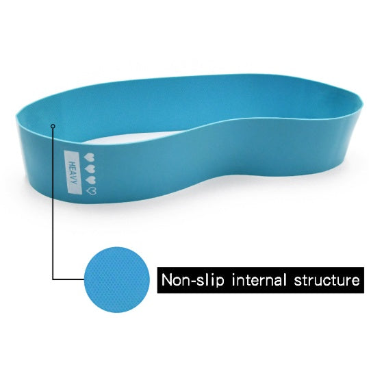 Bandas de Resistencia Selladas Elásticas para Glúteos, Deportes, Culturismo, Banda de Goma para Fitness, Gimnasio, Ligas, Equipo Deportivo, Mini Yoga