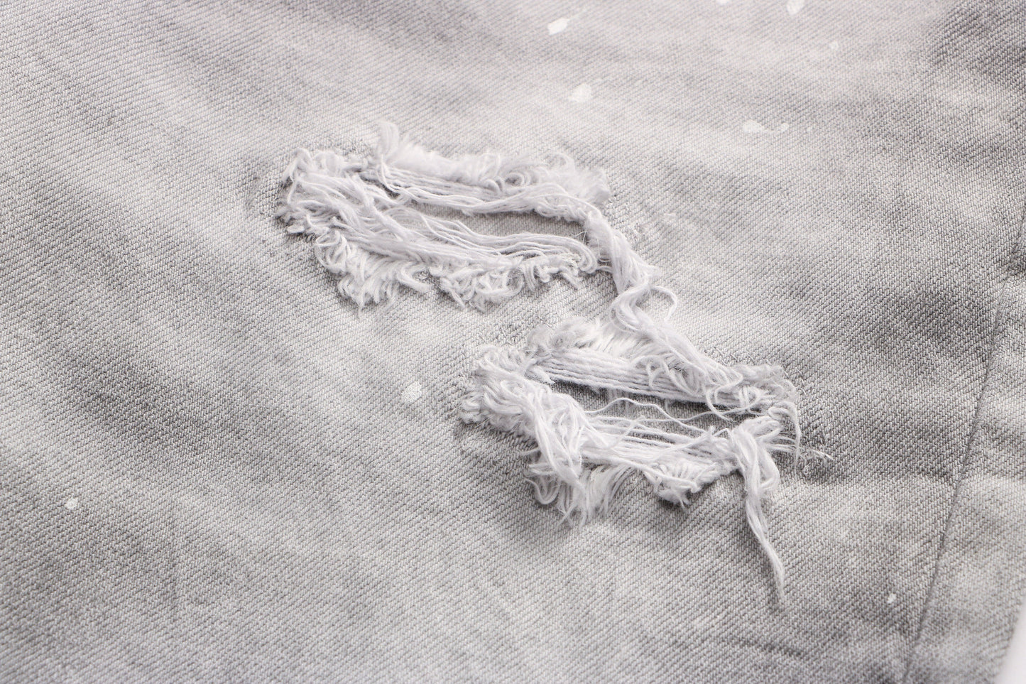 Grey Hong Kong Feng Shui Wash Slag Men's Jeans