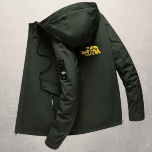 Men's Casual Loose Sports Hooded Jacket