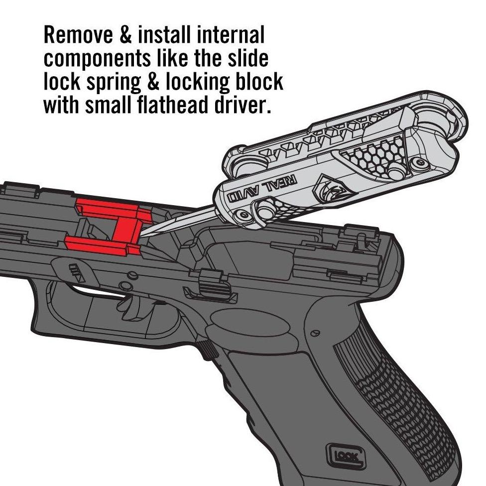 Herramienta 4 en 1 para Glock