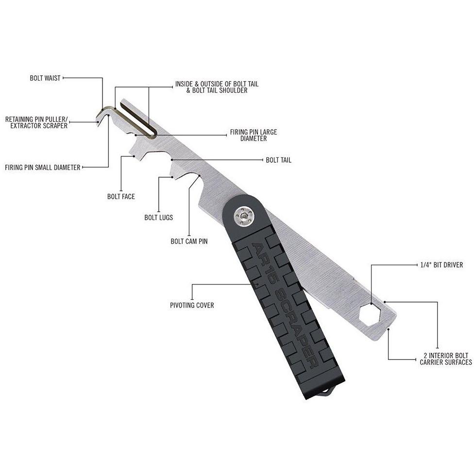 Raspador de carbón AR15