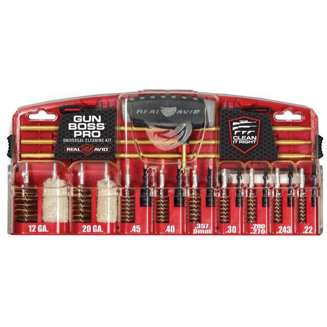 Gun Boss® Pro – Kit de limpieza universal para armas de fuego