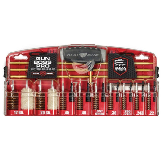 Gun Boss® Pro – Kit de limpieza universal para armas de fuego